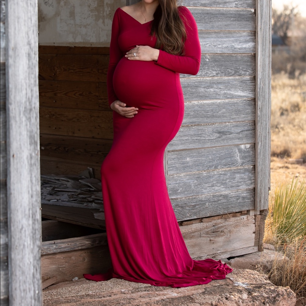 Maternity Photo Shoot gown medium